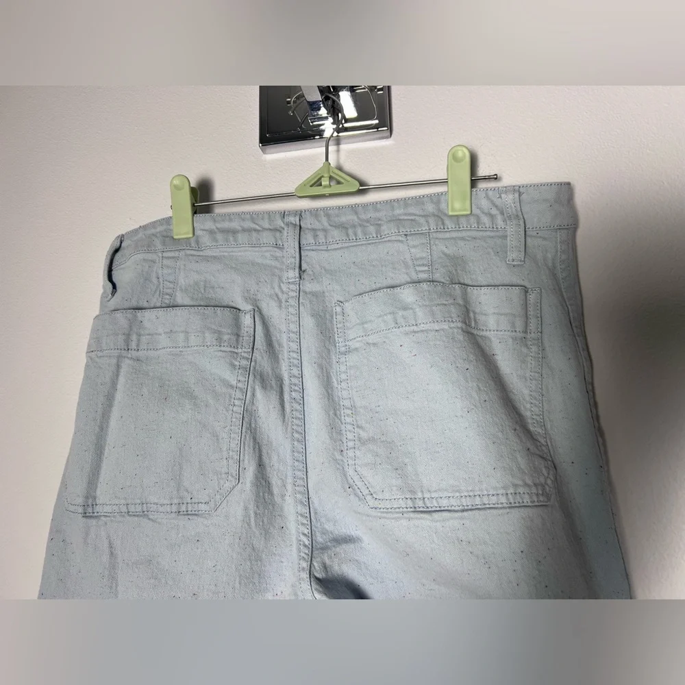 Madewell Light Gray Flare Jeans - Picture 8 of 13